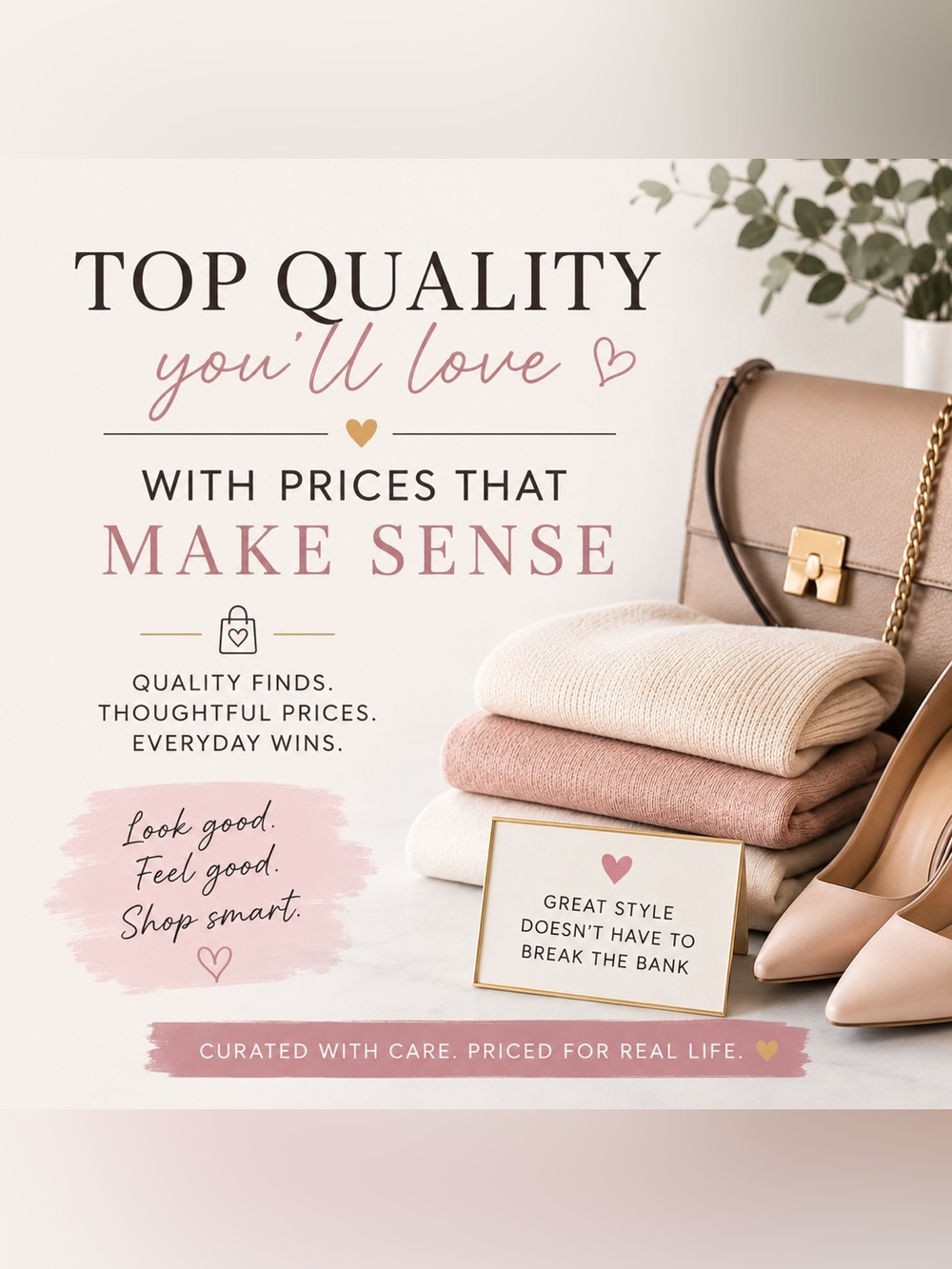 Keeping it affordable
